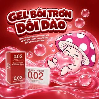 Bao Cao Su Siêu Mỏng Sagami 0.02mm | 2s.