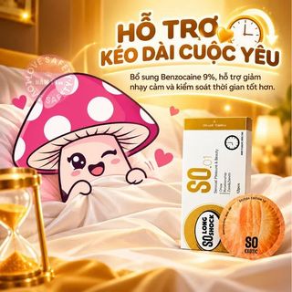 Bao Cao Su Kéo Dài Thời Gian SO Long Shock - 12s.