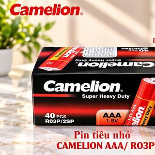 HỘP 40 VIÊN PIN 3A (AAA) CAMELION SUPER HEAVY DUTY 1.5V (T25)
