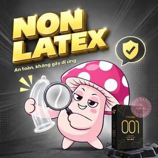 Bao Cao Su Siêu Mỏng PlayAh 0.01 Non Latex - 3s.