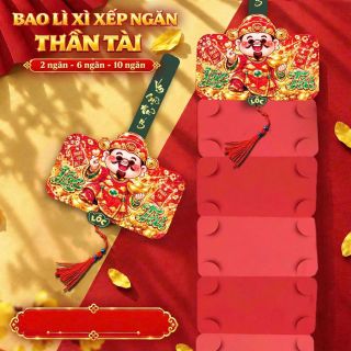 10 Bao Lì Xì 10 Ngăn