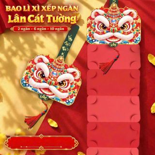 10 Bao Lì Xì 10 Ngăn