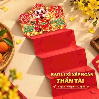 10 Bao Lì Xì 10 Ngăn