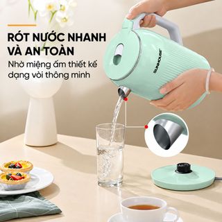 ẤM SIÊU TỐC INOX 2 LỚP SUNHOUSE SHD1364 - 2.8L (T12)