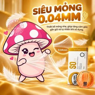 Bao Cao Su Kéo Dài Thời Gian SO Long Shock Hương Nhân Sâm - 3s.