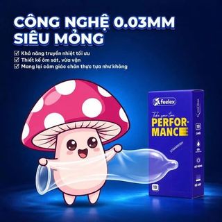 Bao Cao Su Kéo Dài Thời Gian Feelex Performance | 10s.