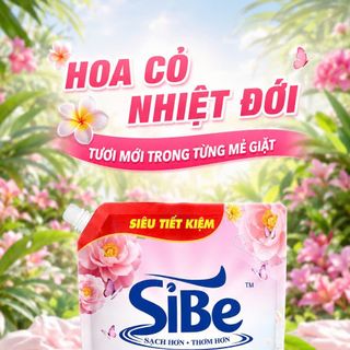 Nước giặt SiBE Hồng Thơm