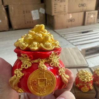 hũ muối gạo tài lộc phong thuy