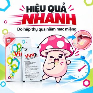 Tem Ngậm Cương Dương, Tăng Cường Sinh Lý Vinix 100mg.