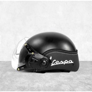 Nón Bảo Hiểm DANGROUP Nón bảo hiểm nữa đầu vespa có kính nhiều màu lựa chọn-Đạt chuẩn CR Thời Trang - An Toàn - Giá Tốt