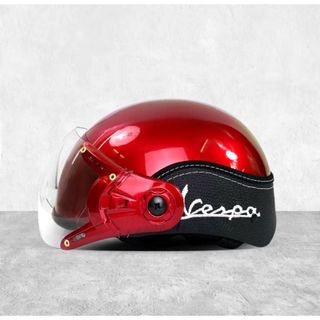 Nón Bảo Hiểm DANGROUP Nón bảo hiểm nữa đầu vespa có kính nhiều màu lựa chọn-Đạt chuẩn CR Thời Trang - An Toàn - Giá Tốt