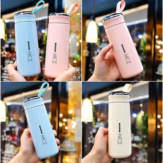 BÌNH GIỮ NHIỆT NICE LÕI THỦY TINH 400ML (T100)