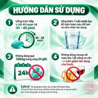Viên Uống Cương Dương, Tăng Cường Sinh Lý Kamagra | Viên Lẻ.