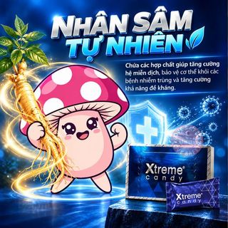 Kẹo Sâm Tăng Cường Sinh Lý Nam Xtreme Malaysia - Viên Lẻ.