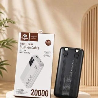 PIN DỰ PHÒNG TAHADA T-210 DUNG LƯỢNG 20.000MAH HỖ TRỢ SẠC NHANH 22.5W PD 20W