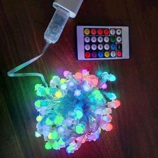 DÂY ĐÈN LED CHỚP NHÁY BÓNG BỌT NƯỚC RGB 5v (CHỌN MÀU TRÊN HÌNH)