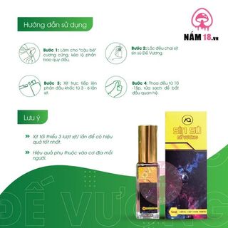 Chai Xịt Thảo Dược Kéo Dài Thời Gian Sìn Sú Đế Vương - Chai 5ml.