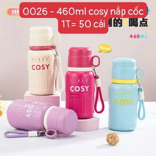 BGN Bình Giữ Nhiệt 0026 460ml Cosy Kèm Nắp Cốc (THÙNG 50C)