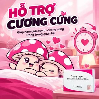 Viên Uống Cương Dương, Tăng Cường Sinh Lý Sife 100 - Viên Lẻ.