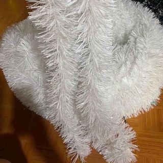 Dây Chồn Tuyết ,Dây Thông Trắng , Dây Chồn Tuyết Trắng , Phụ Kiện Trang Trí Giáng Sinh , Noel , Trang Trí Cây Thông siêu Đẹp