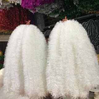 Dây Chồn Tuyết ,Dây Thông Trắng , Dây Chồn Tuyết Trắng , Phụ Kiện Trang Trí Giáng Sinh , Noel , Trang Trí Cây Thông siêu Đẹp