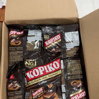 Kẹo Cà Phê Kopiko 140g – Vị Đen/Sữa