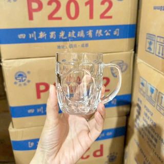Bộ 6 Cốc Thủy Tinh Quai P2012 ( THÙNG 12B)