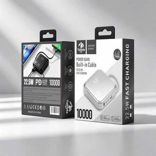 PIN DỰ PHÒNG CHÍNH HÃNG TAHADA T-12 MINI DUNG LƯỢNG 10.000MAH HỖ TRỢ SẠC NHANH 22.5W PD 20W