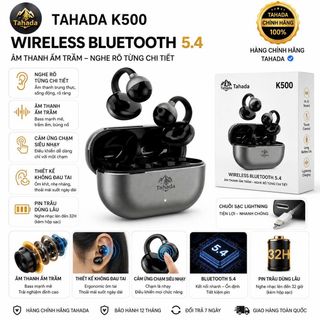 TAI NGHE BLUETOOTH TAHADA K500