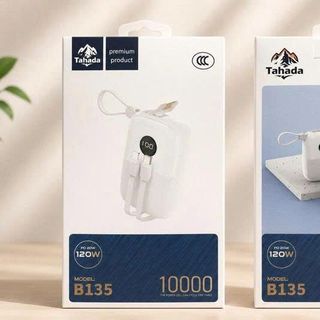 PIN DỰ PHÒNG TAHADA B-135 DUNG LƯỢNG 10.000MAH MINI