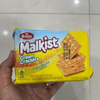 Bánh Roma Malkist Cream Crackers 107g (1 thùng 20 gói)