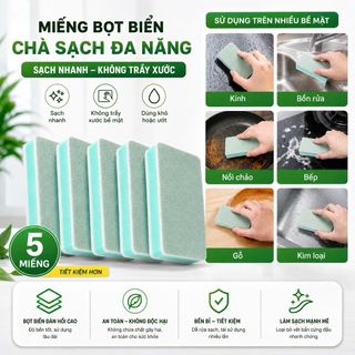 Miếng Cọ Tẩy Cặn Canxi, Vệ Sinh Kính Bể Cá - Tẩy Cặn Canxi Hồ Cá Không Lo Trầy Xước