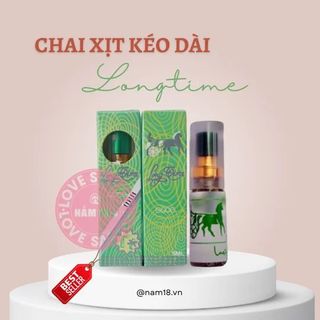 Chai Xịt Kéo Dài Thời Gian Thái Lan Longtime Có QR Code - Chai 5ml.