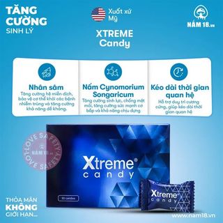 Kẹo Sâm Tăng Cường Sinh Lý Nam Xtreme USA - Viên Lẻ.