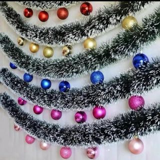 (Combo 10 ) Dây Chồn Rộng 7cm , Dây Thông Noel , Dây Kim Tuyến Đuôi Chồn , Phụ Kiện Trang Trí Noel , Giáng Sinh , Cây Thông , Làm Vòng Nguyệt Quế , Chồn Tuyết
