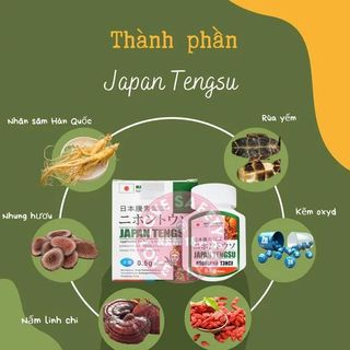 Viên Uống Cương Dương, Tăng Cường Sinh Lý Japan Tengsu | Hộp 16 Viên