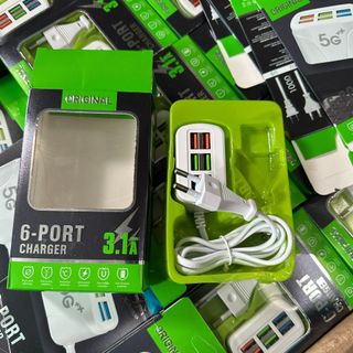 CS34 – Củ sạc A53 có 6 cổng USB 3.1A