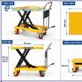 BÀN NÂNG DI ĐỘNG NHẬP KHẨU TẢI TRỌNG 500KG (PT500B)