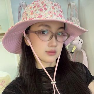 Bucket vành lớn hoạ tiết mùa hè