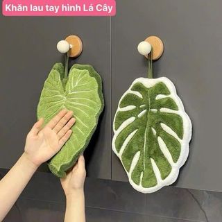 Khăn Lau Tay Hình Lá Cây 18*27CM (THÙNG 400C)