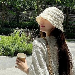 Mũ Bucket Nữ Vải Xốp Hình Ô Vuông Phong Cách Hàn Quốc Form Unisex phù hợp đi chơi, dạo phố, du lịch