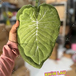 Khăn Lau Tay Hình Lá 21*27 (THÙNG 300C)