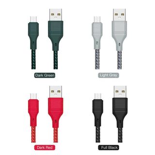 Cáp sạc 1m bọc dù E79, 1 phút lên 1%