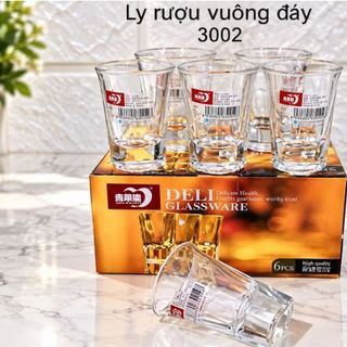 BỘ 6 LY UỐNG RƯỢU DELI 35ml DELI EY3002 (T24)