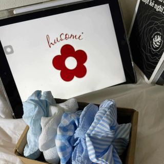 Combo 5 cái cột tóc Scrunchies xinh xắn bồng bềnh