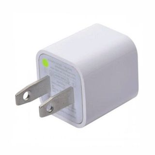CÓC SẠC IPHONE VUÔNG 5V-1A MÀU TRẮNG (T500)