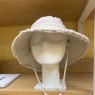 Mũ Bucket Nữ Tua Rua (Dây Có Thể Tháo Rời) Chất Liệu Kaki Phong Cách Hàn Quốc Form Unisex phù hợp đi chơi, dạo phố, du lịch
