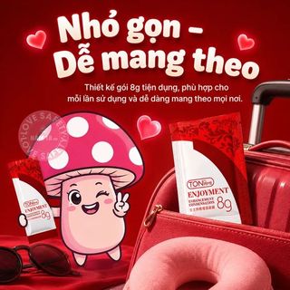 Gel Bôi Trơn Tono Hime Enjoyment Ấm Nóng - 8ml
