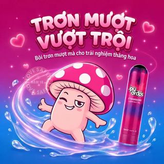 Gel Bôi Trơn Joydrops Hương Strawberry.