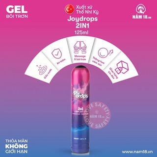 Gel Bôi Trơn Joydrops Massage 2in1.